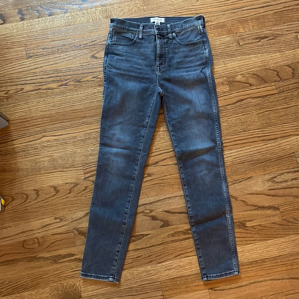 gray madewell jeans